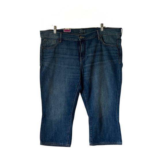 NWT OLD NAVY The Diva Cotton Denim Crop Jeans Plus Size 18 - Picture 2 of 8